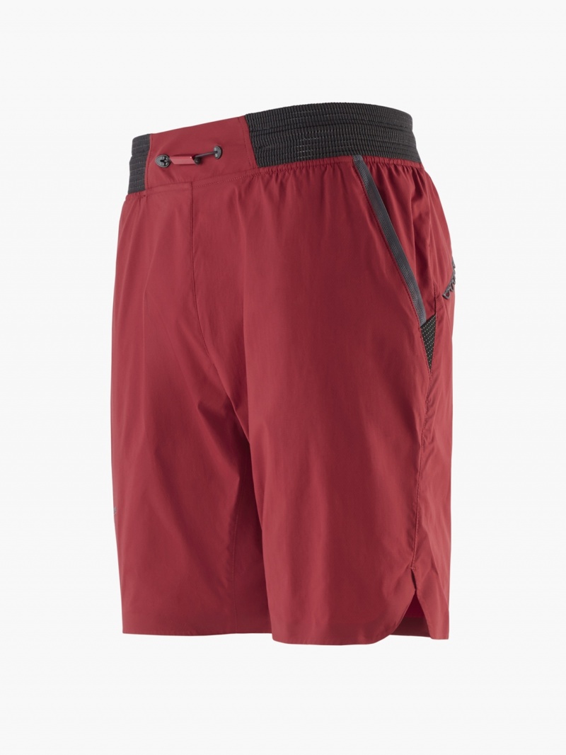 Men Klättermusen Nal Shorts Red | 81920ALSX