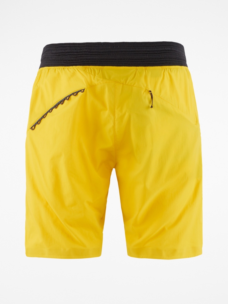 Men Klättermusen Nal Shorts Yellow | 26175SOBK