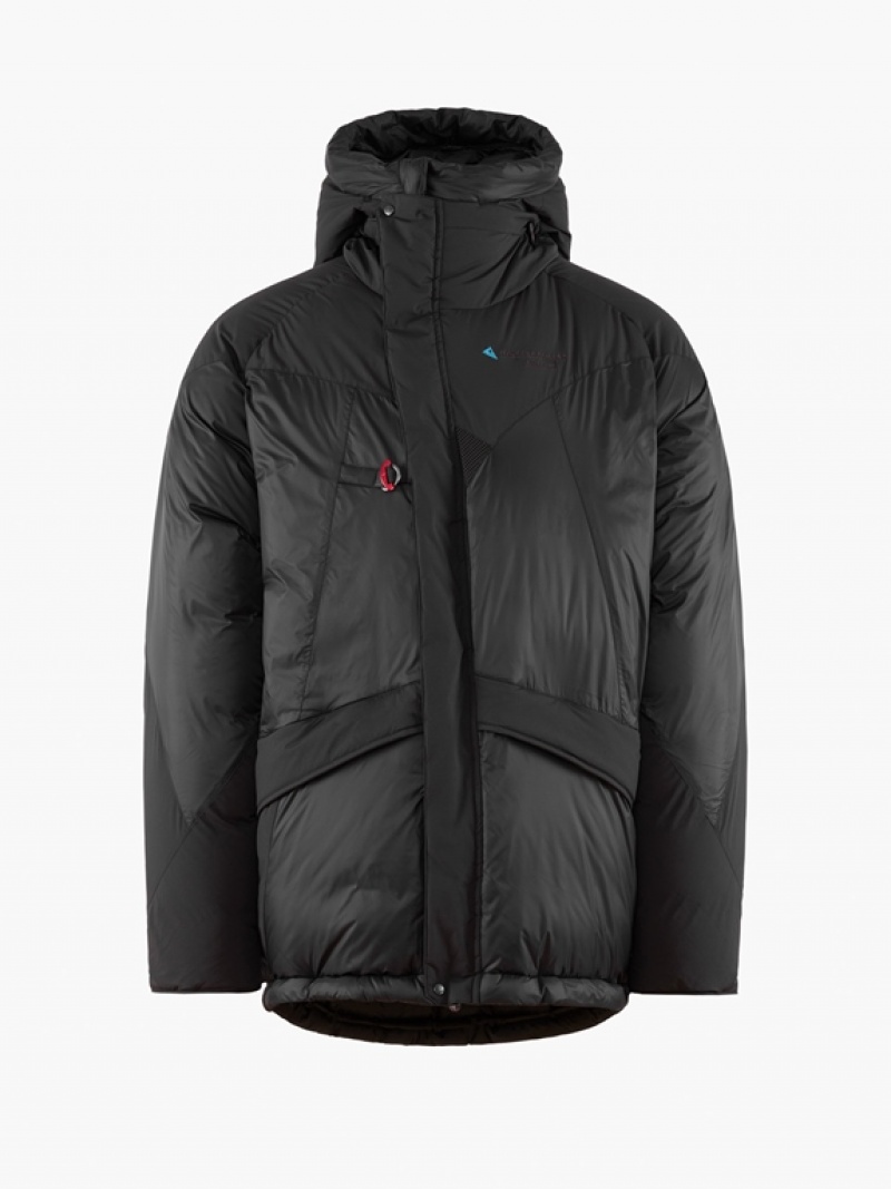 Men Klättermusen Nifelheim Down Jackets Black | 27093OACS