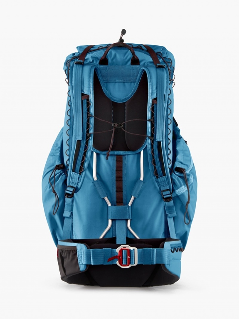 Men Klättermusen Raido(38L) Backpack Blue | 91542KXVG