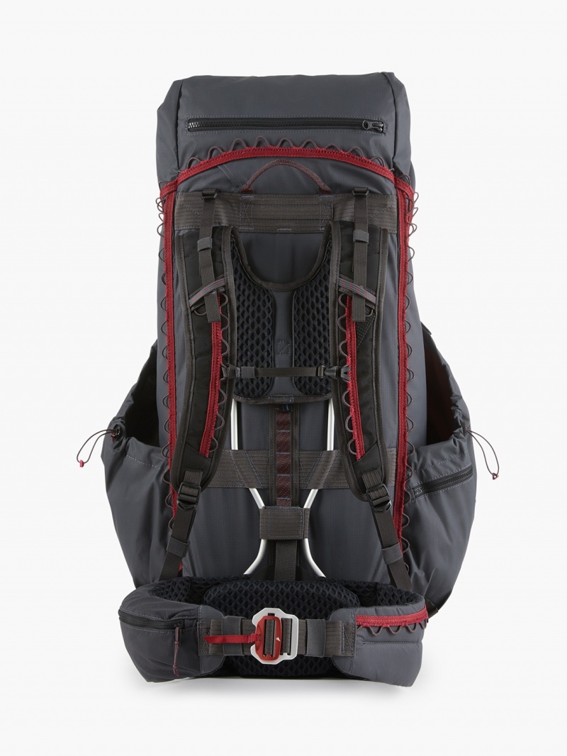 Men Klättermusen Raido 2.0(55L) Backpack Black | 84952TOCI