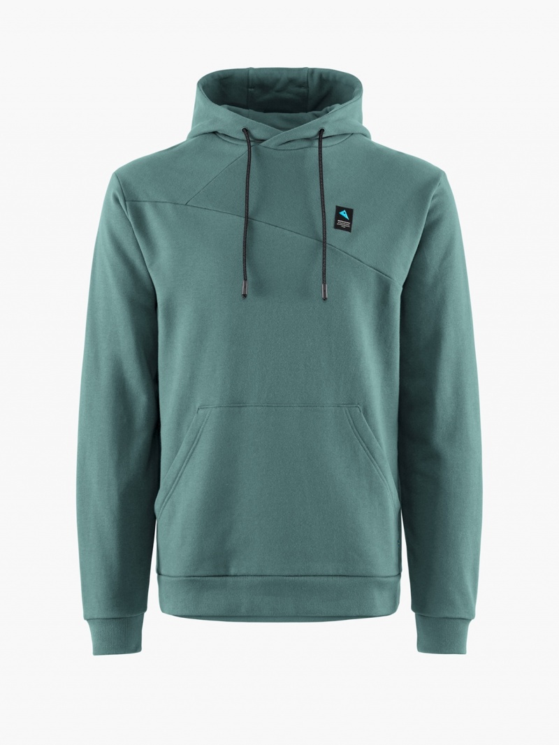 Men Klättermusen Runa Maker Hoodie Hoodie Blue | 68392EWFM