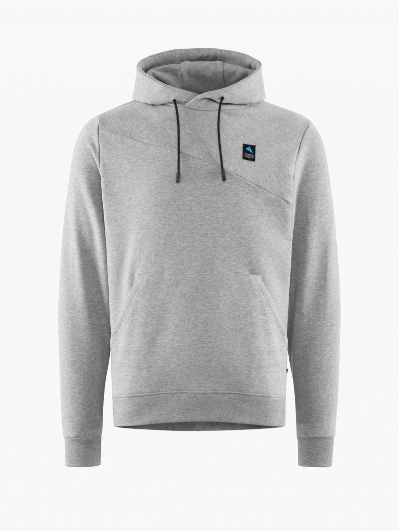 Men Klättermusen Runa Maker Hoodie Hoodie Grey | 05294CAXH