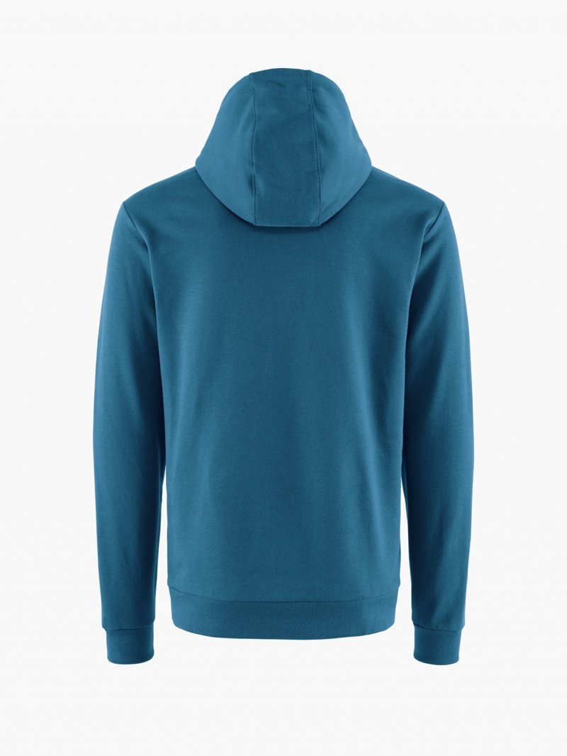 Men Klättermusen Runa Maker Hoodie Hoodie Blue | 19062JIXB