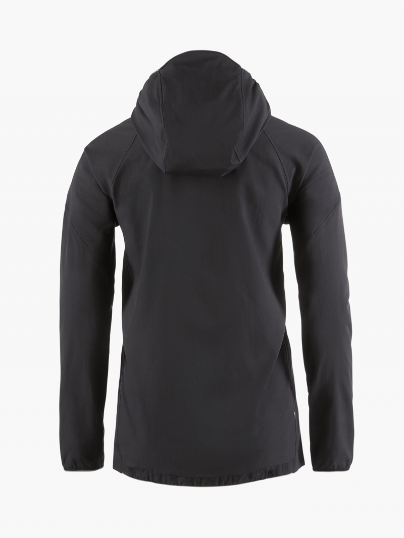 Men Klättermusen Sif Wind Jacket Black | 89710ONVI