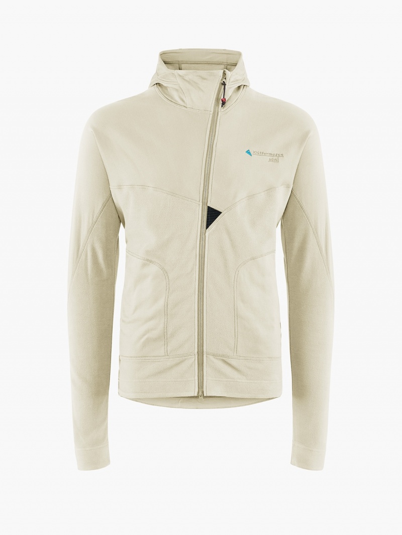 Men Klättermusen Sigyn Fleece Beige | 90274QNLT