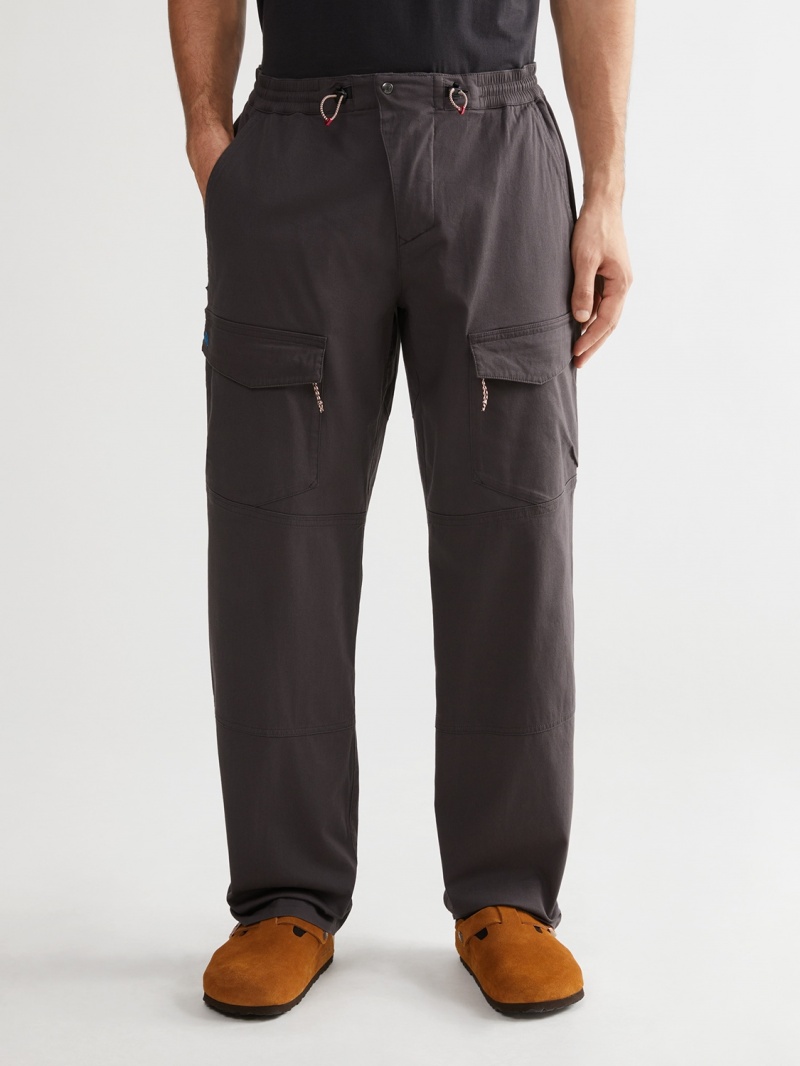 Men Klättermusen Skjold Pants Black | 32506UYEJ