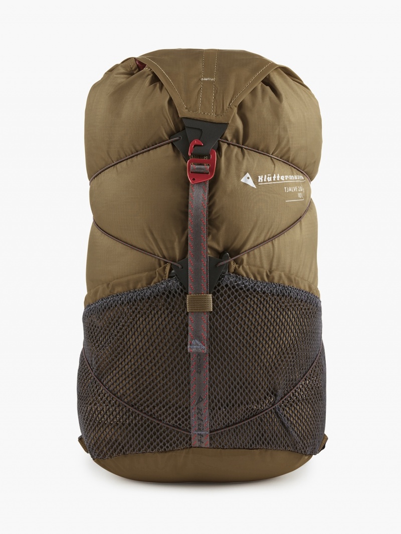 Men Klättermusen Tjalve 2.0(10L) Backpack Olive | 50286UEST