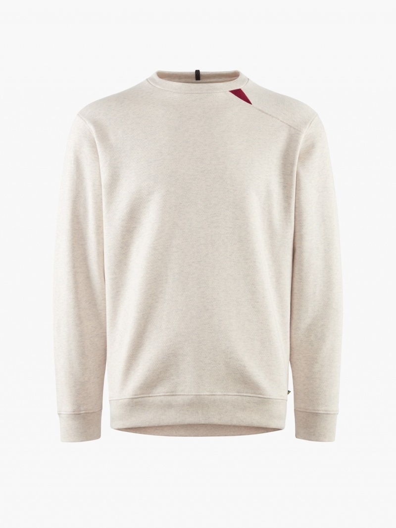 Men Klättermusen Turid Sweater Grey | 48695DOAU