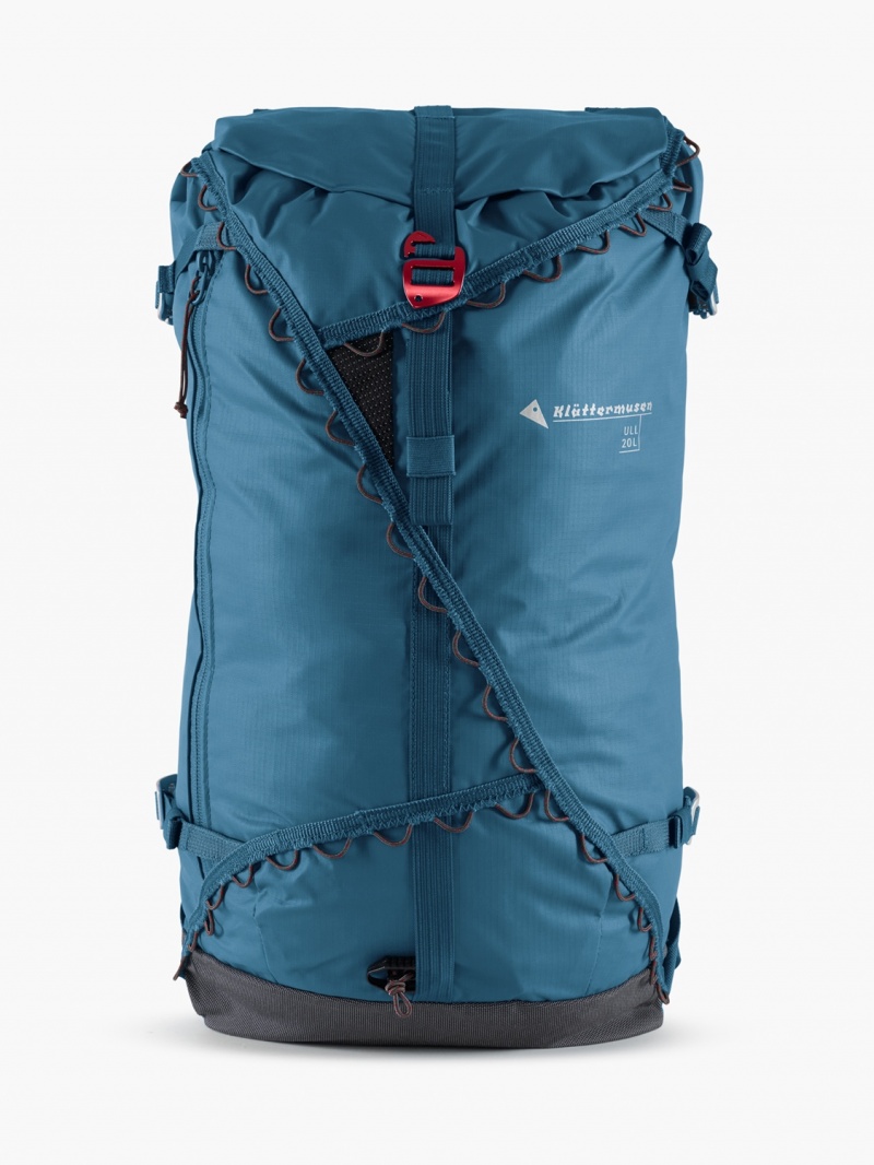 Men Klättermusen Ull(20L) Backpack Blue | 46317VITR