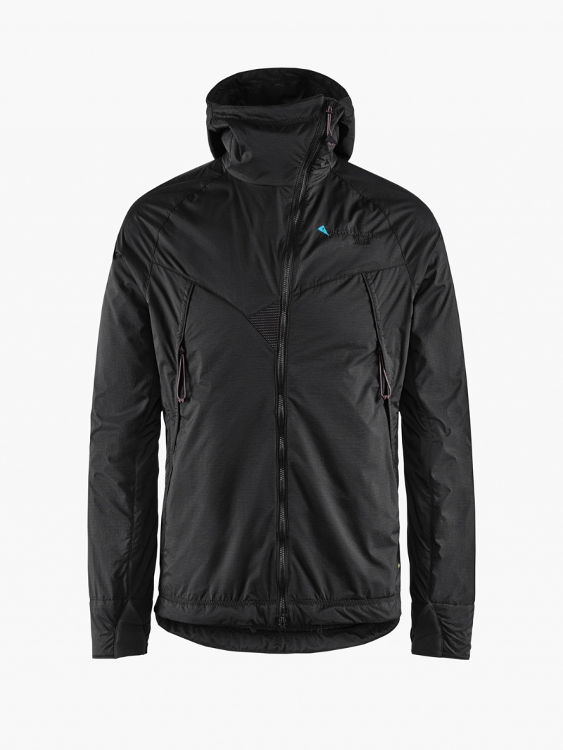 Men Klättermusen Vale Down Jackets Black | 20637QRTY