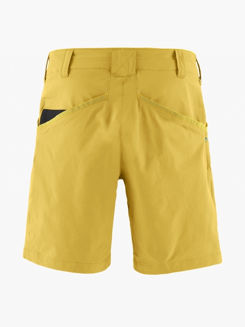 Men Klättermusen Vanadis 2.0 Shorts Yellow | 73920JRBC