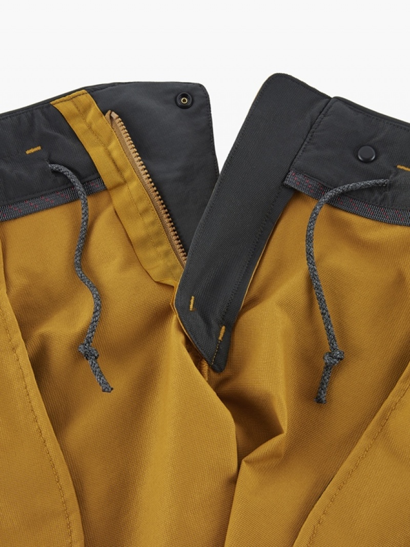 Men Klättermusen Vanadis 2.0 Shorts Yellow | 73920JRBC