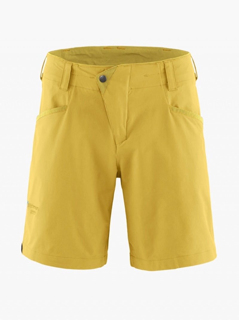 Men Klättermusen Vanadis 2.0 Shorts Yellow | 73920JRBC