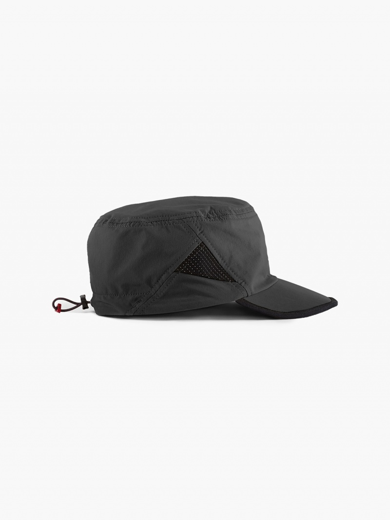 Men Klättermusen Vanadis Hats Black | 64129VKPU