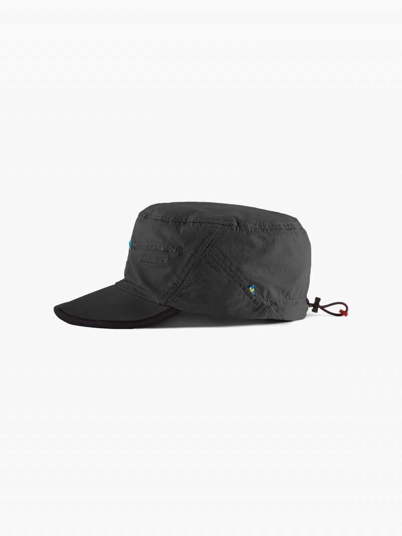 Men Klättermusen Vanadis Hats Black | 64129VKPU