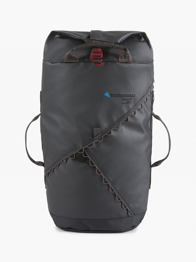 Men Klättermusen Ydalir(25L) Backpack Black | 37654MXKL