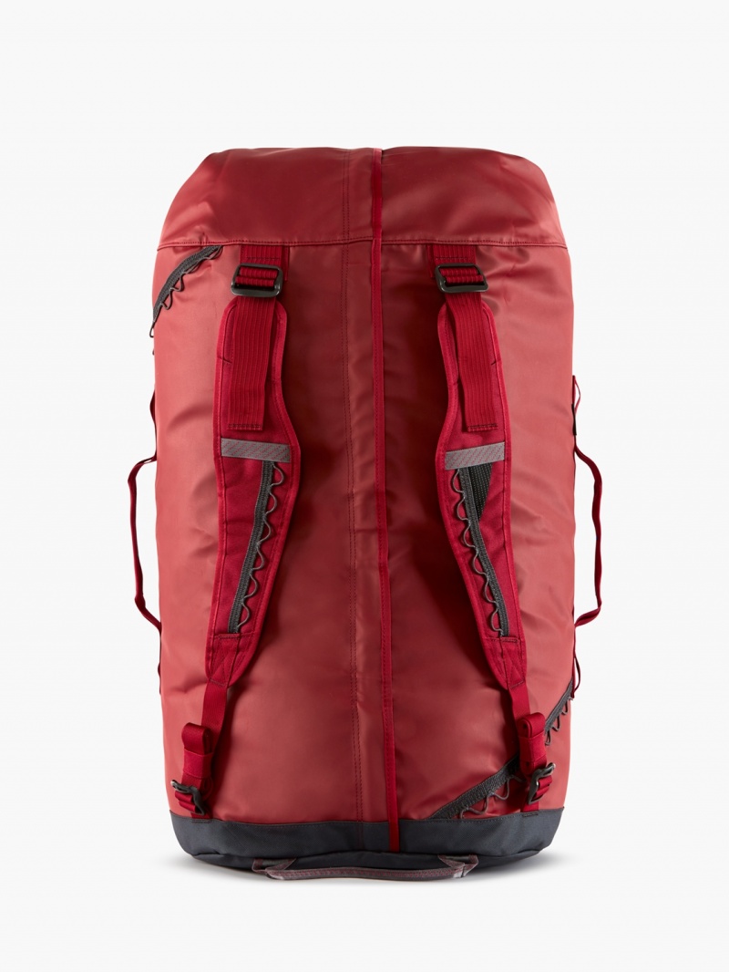 Men Klättermusen Ydalir(80L) Backpack Red Black | 60543NDZW