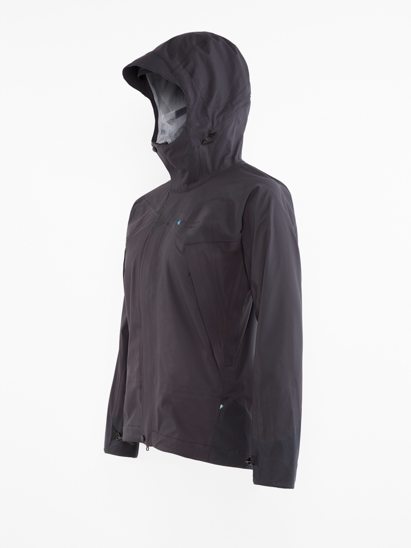 Women Klättermusen Allgrön 2.0 Waterproof Jackets Black | 34195JEVC