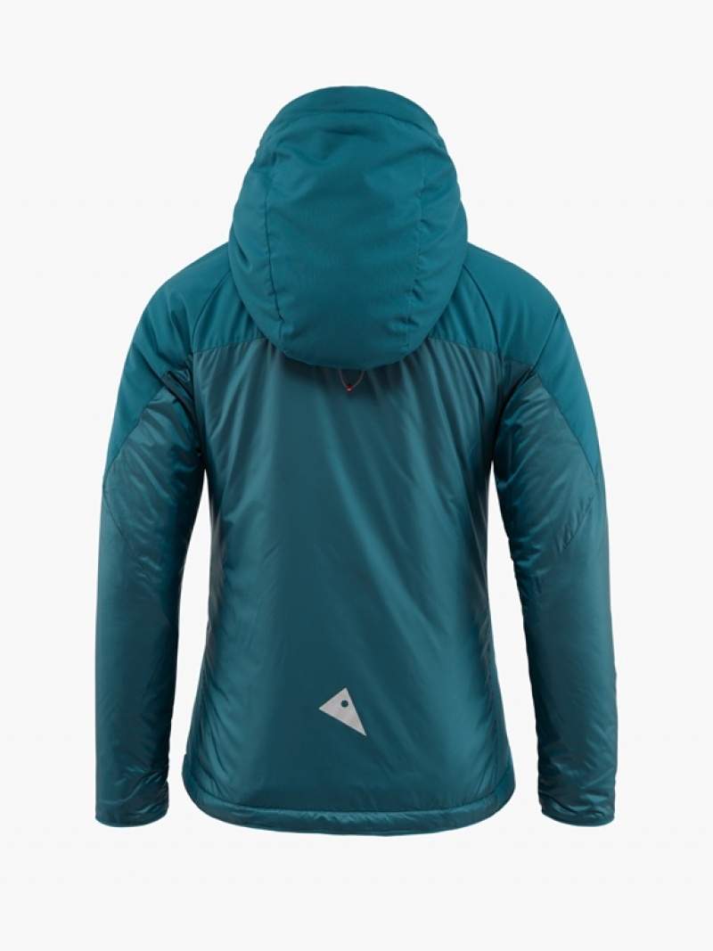 Women Klättermusen Alv Down Jackets Green | 29836AHVY