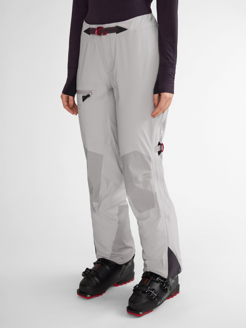 Women Klättermusen Andvare Pants Grey | 18720YOCF