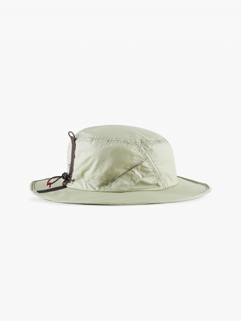 Women Klättermusen Ansur Hats Green Silver | 52098RCJH