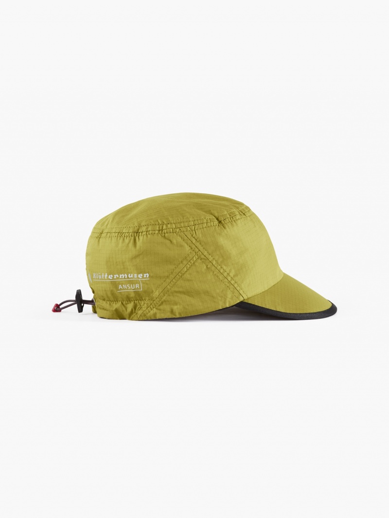 Women Klättermusen Ansur Hats Green | 25418RIOT