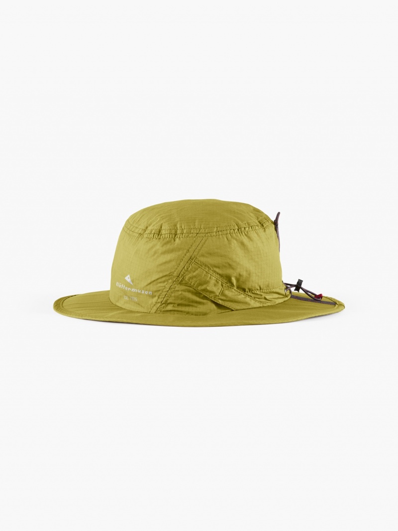 Women Klättermusen Ansur Hats Green | 35469GAJK