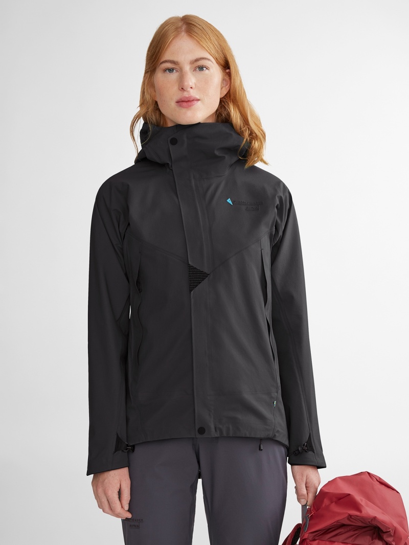 Women Klättermusen Asynja Waterproof Jackets Red | 80562CIHT