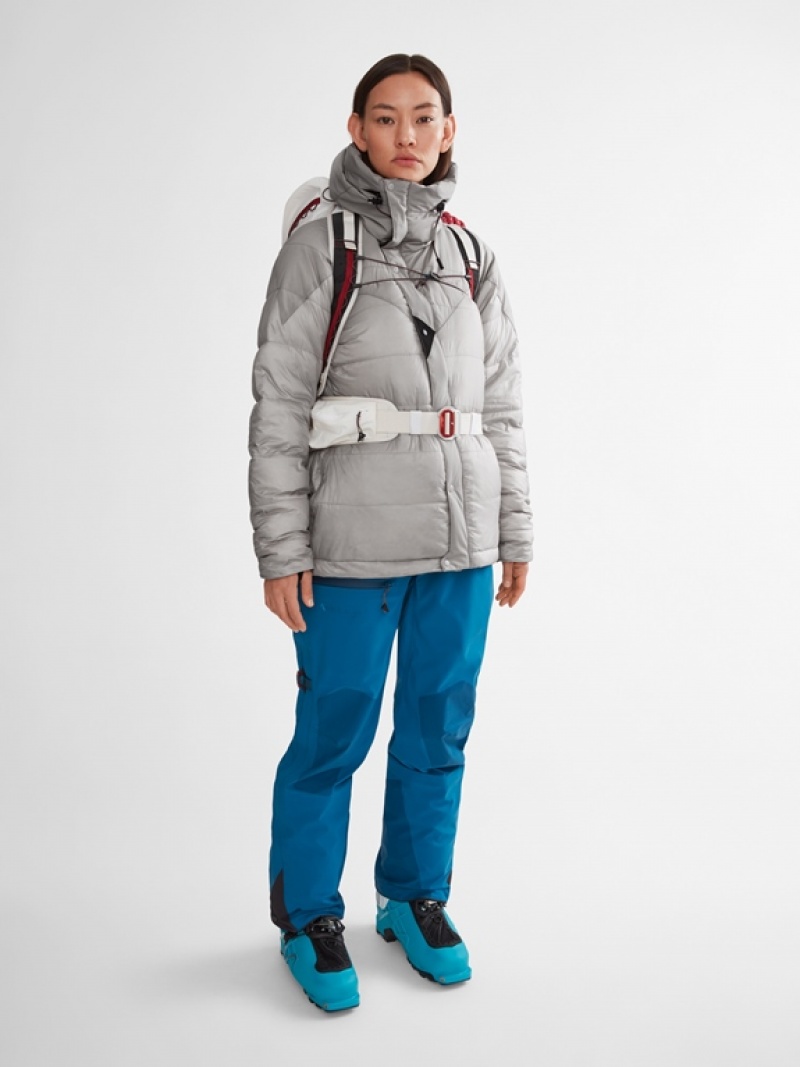 Women Klättermusen Atle 2.0 Down Jackets Grey | 05983VHRK