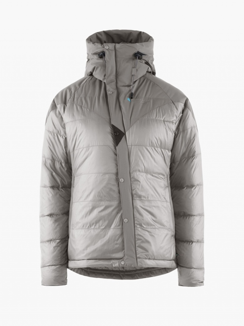 Women Klättermusen Atle 2.0 Down Jackets Grey | 05983VHRK