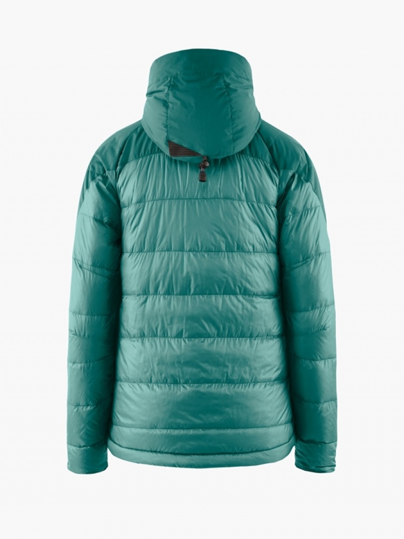 Women Klättermusen Atle 2.0 Down Jackets Green | 98621FPTW