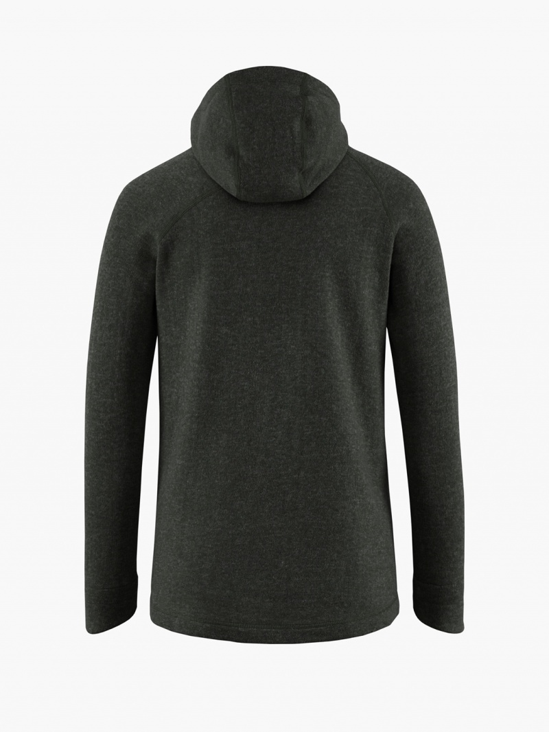 Women Klättermusen Balder Hoodie Midlayer Black | 74893XOEQ