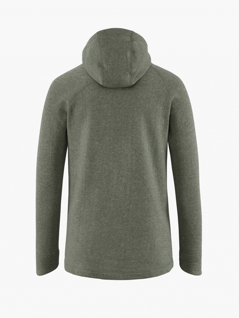 Women Klättermusen Balder Hoodie Midlayer Green | 68249VZSW