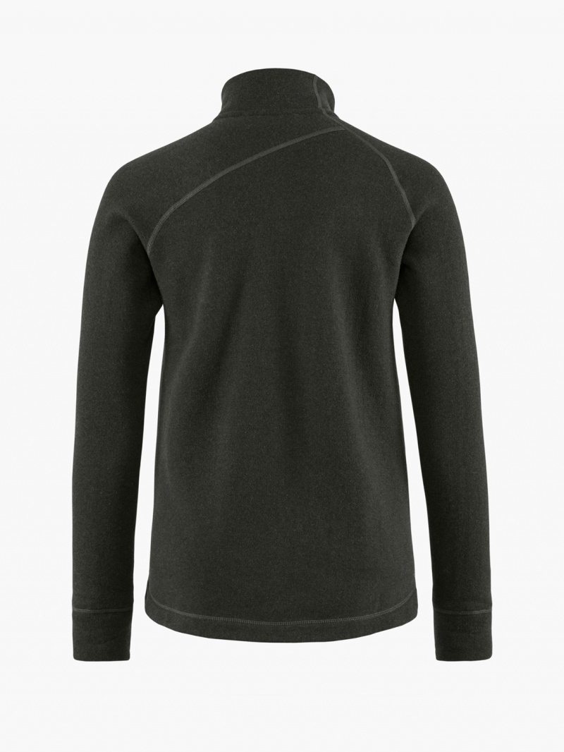 Women Klättermusen Balder Midlayer Black | 01972YXGI