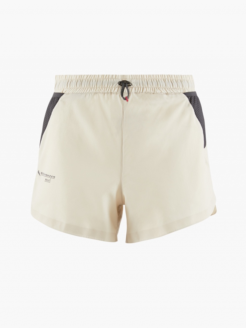 Women Klättermusen Bele Shorts Beige | 87453AJBK