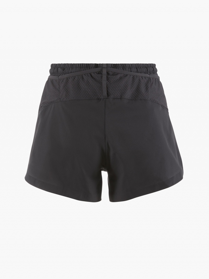 Women Klättermusen Bele Shorts Black | 68547VELS