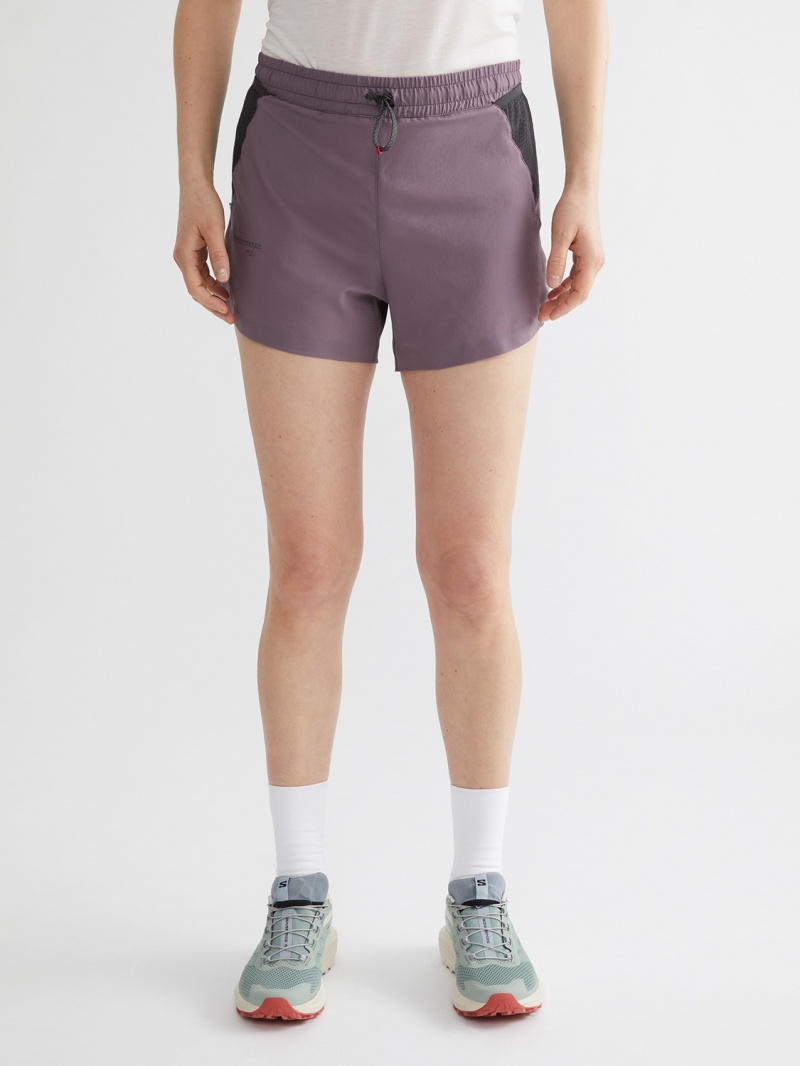 Women Klättermusen Bele Shorts Purple | 09362URML