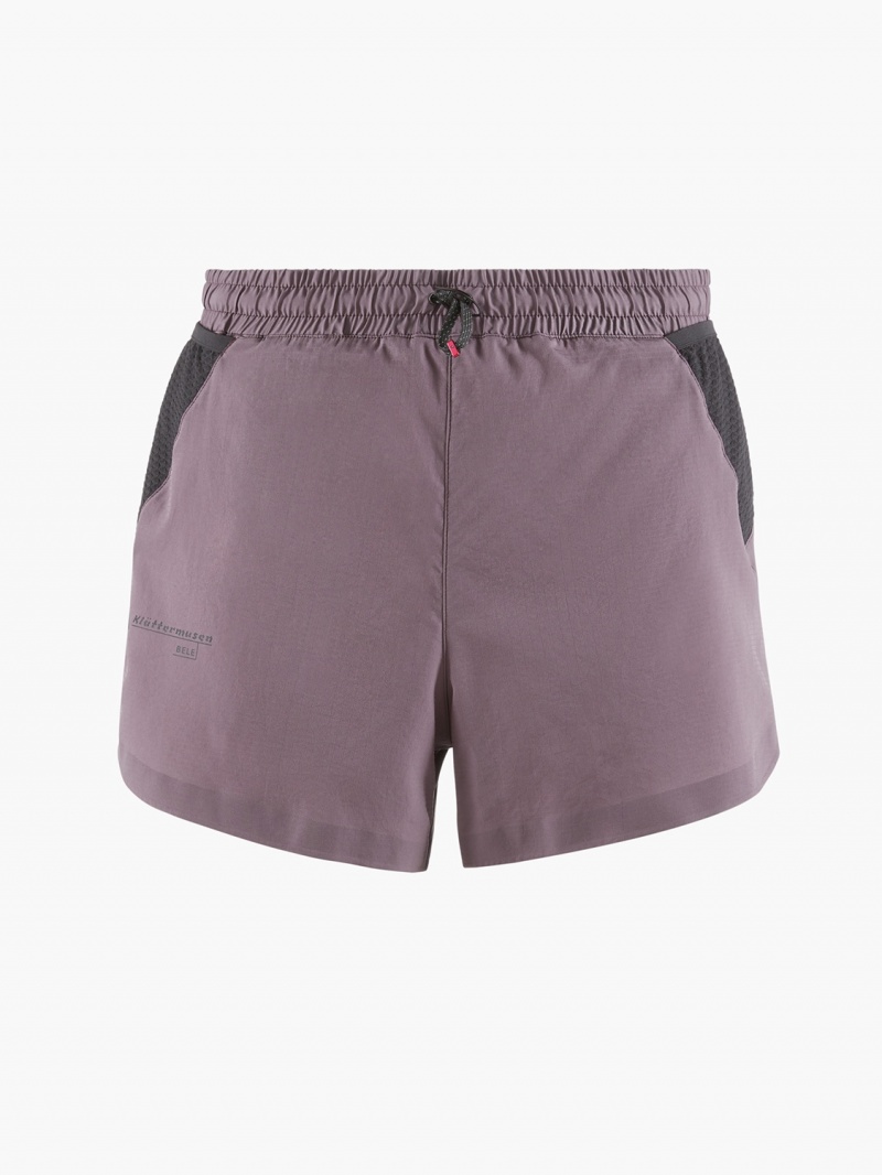 Women Klättermusen Bele Shorts Purple | 09362URML