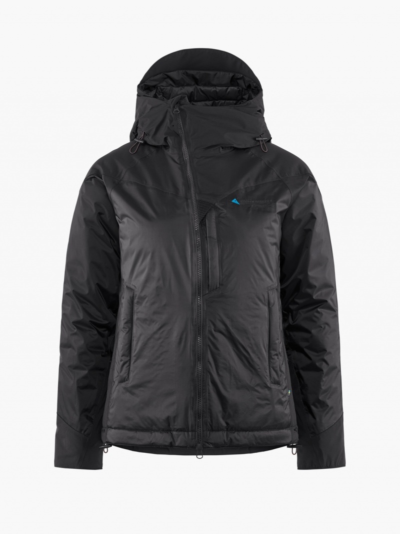 Women Klättermusen Bifrost Down Jackets Black | 89076BEXA