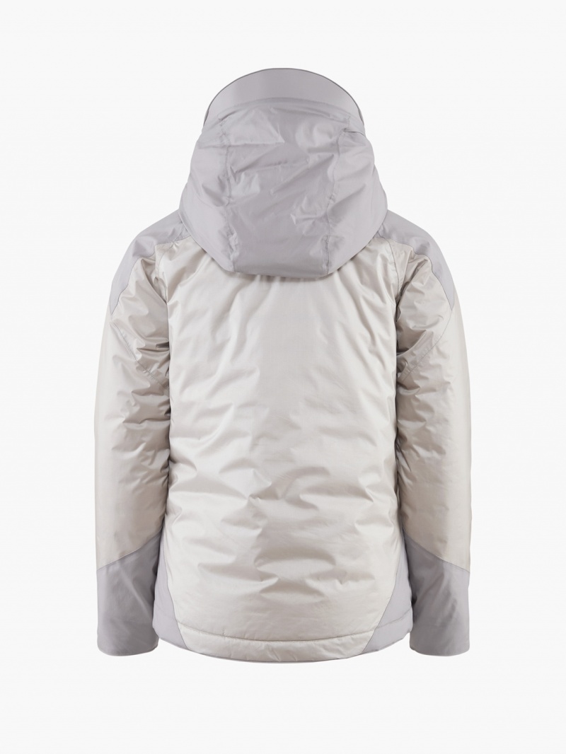 Women Klättermusen Bifrost Down Jackets Grey | 82905LTSM