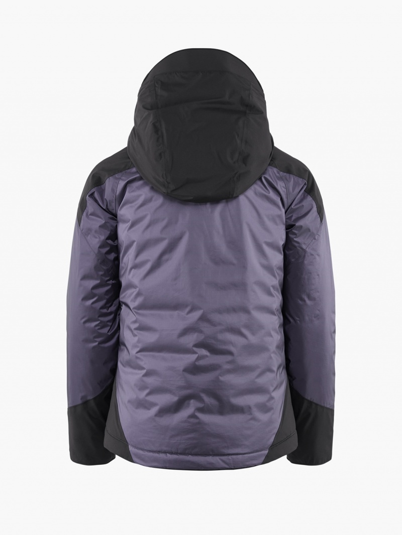 Women Klättermusen Bifrost Down Jackets Purple Black | 81527FVDA