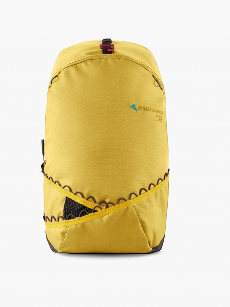 Women Klättermusen Bure(15L) Backpack Yellow | 29803DPNH