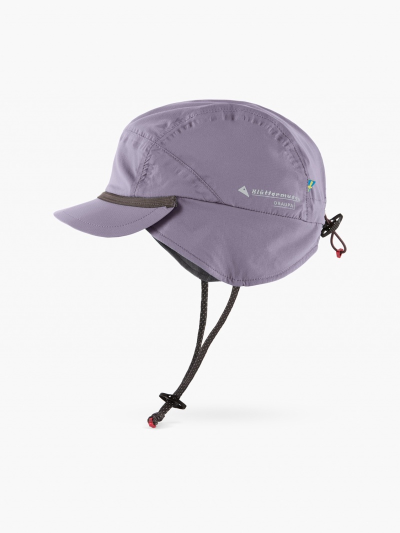 Women Klättermusen Draupa Hats Purple | 76582GICK