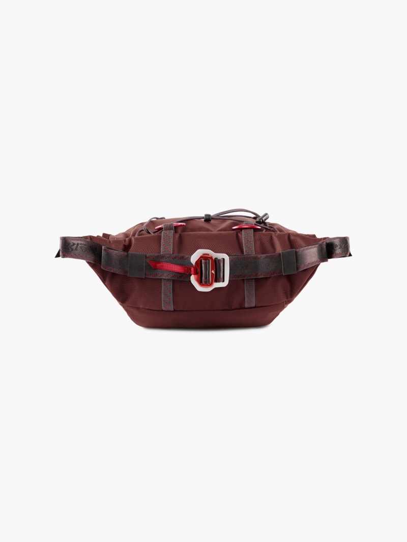 Women Klättermusen Eldner 2.0(2L) Waistpack Red | 81547DALK