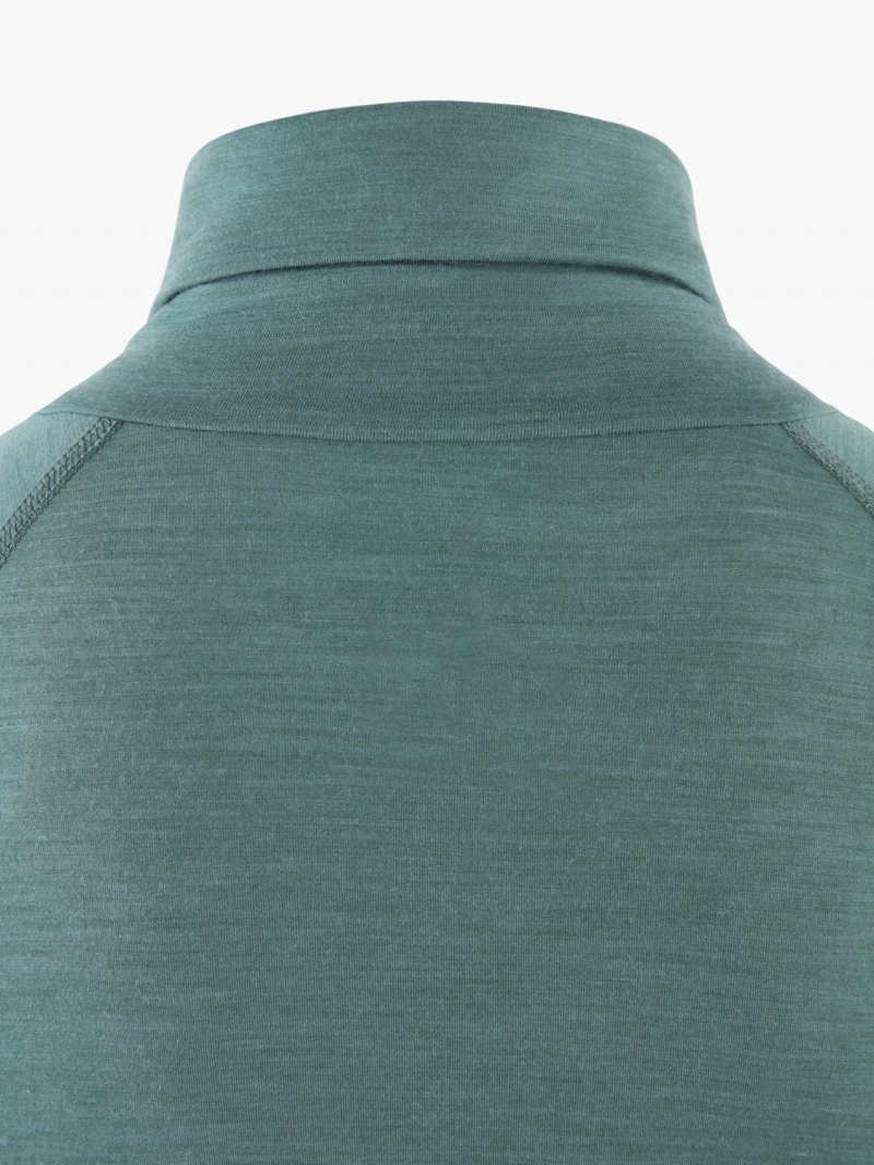 Women Klättermusen Fafne Baselayer Green | 60149VPJG