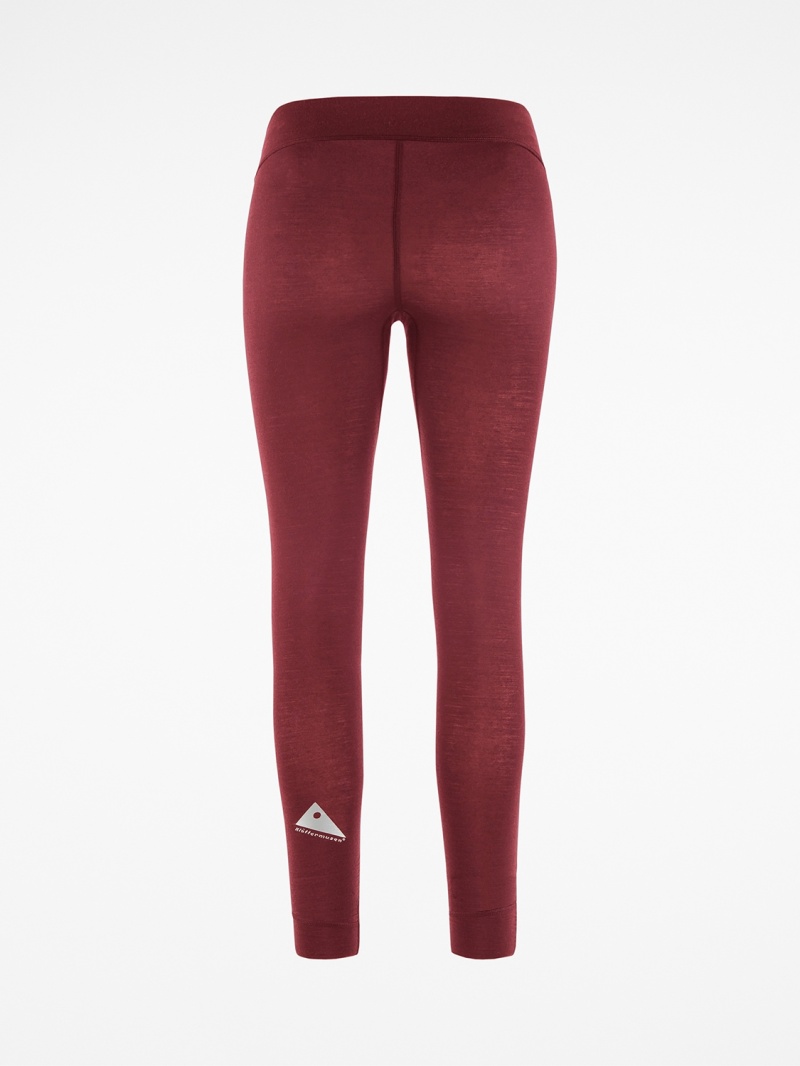 Women Klättermusen Fafne Baselayer Red | 92341XPAB