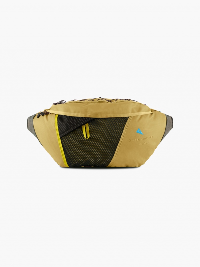 Women Klättermusen Fimmafäng 4.0 Waistpack Green Yellow | 80732XFLY