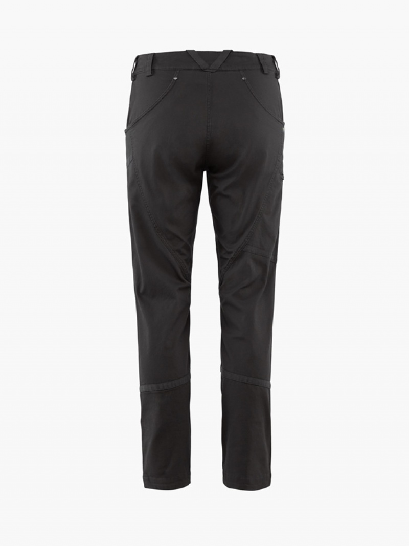 Women Klättermusen Gefjon Pants Black | 04176OABT