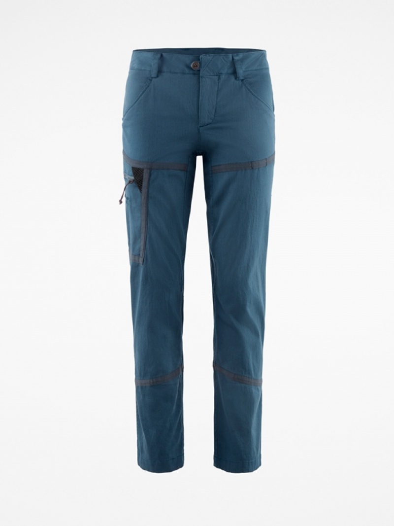 Women Klättermusen Gefjon Pants Blue | 28396PWBH